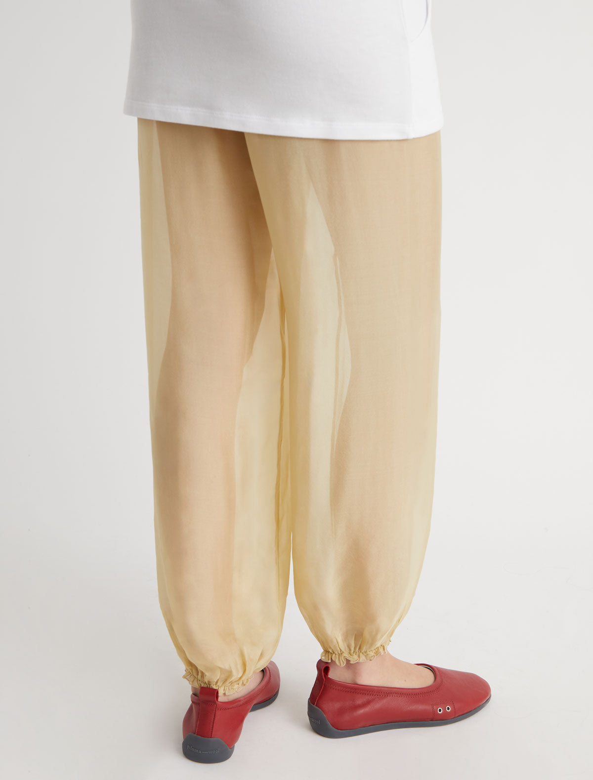 MILES III-Red ballerina-style version of our Miles sneakers