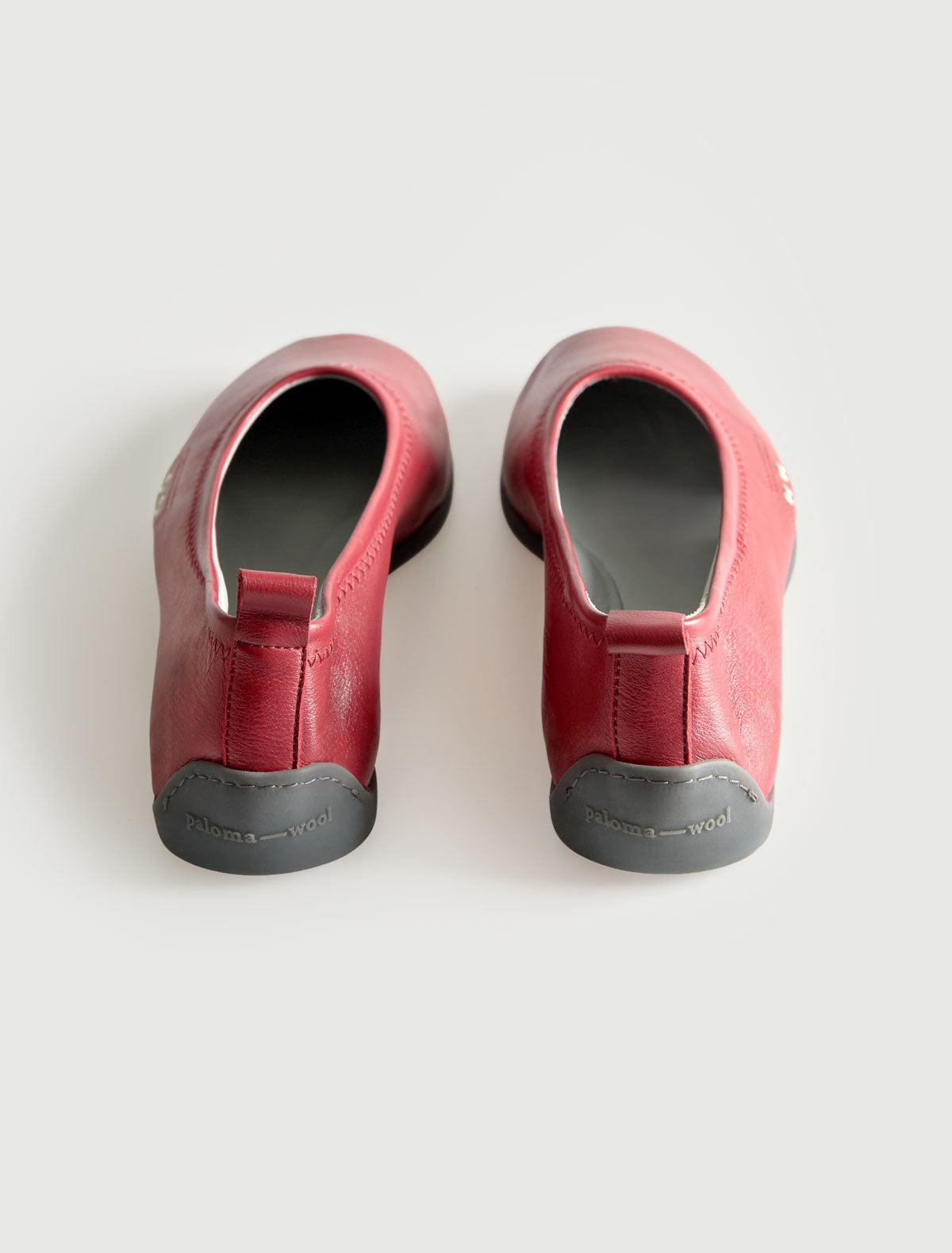 MILES III-Red ballerina-style version of our Miles sneakers