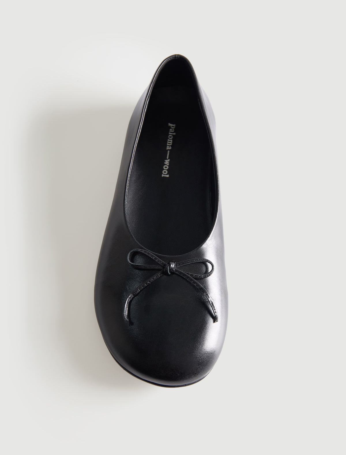 Napoli ballerine flat barefoot style last black