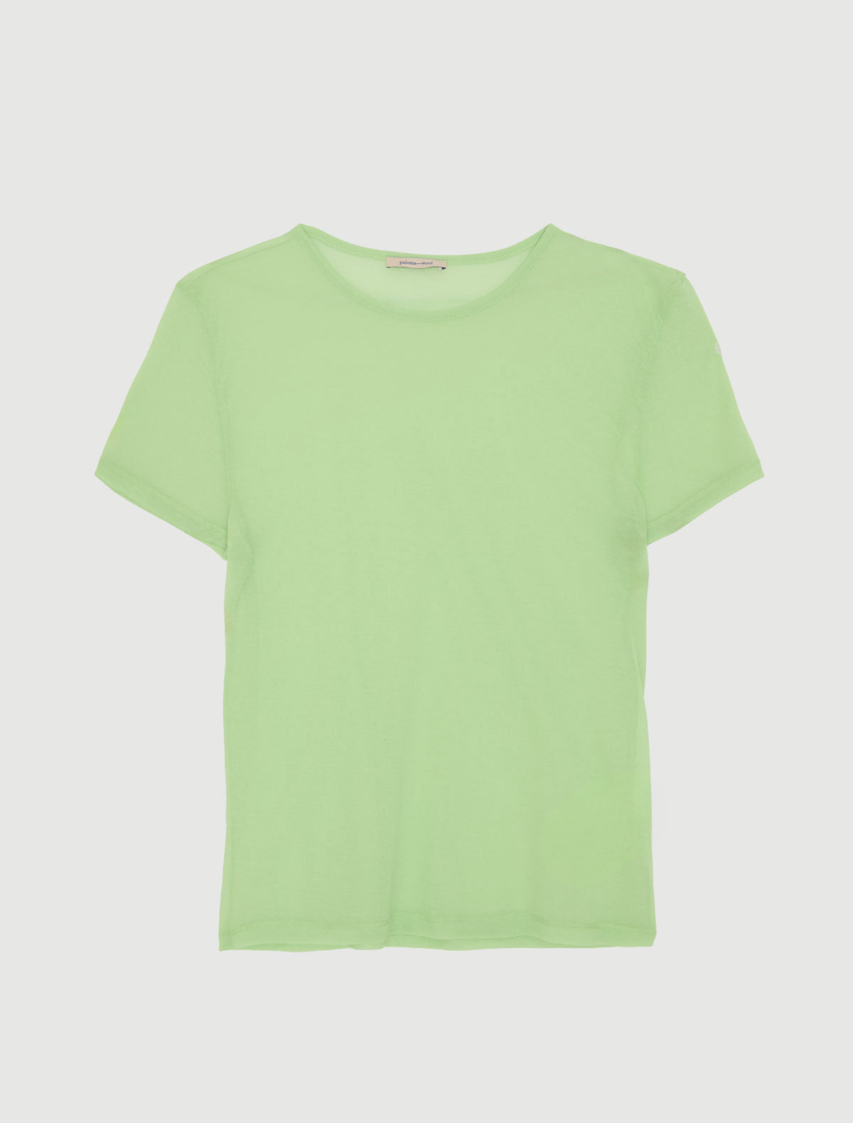 Omu b short sleeve crewneck t shirt green
