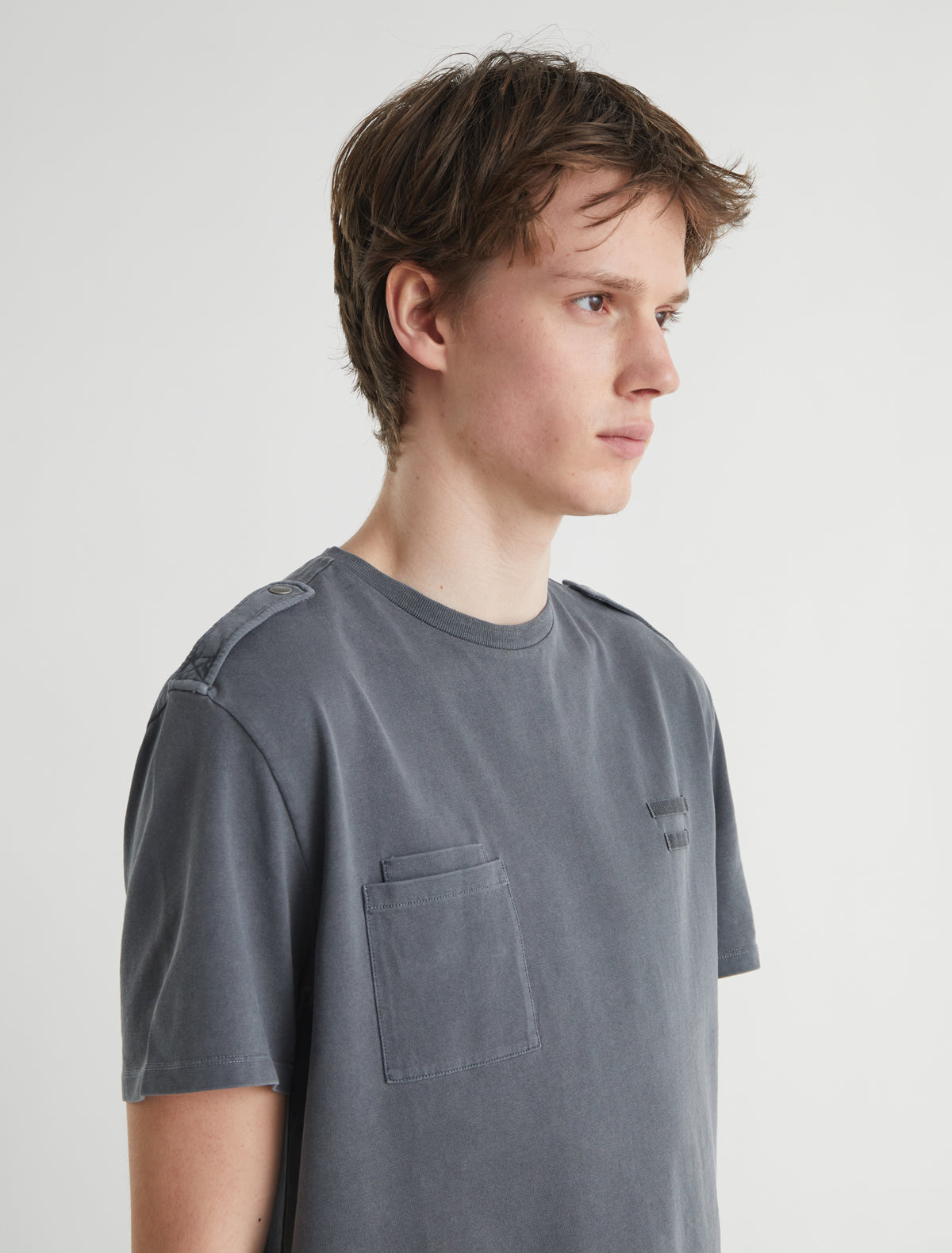 ORIGIN B-Cotton men's t-shirt with shoulder detailing – paloma wool