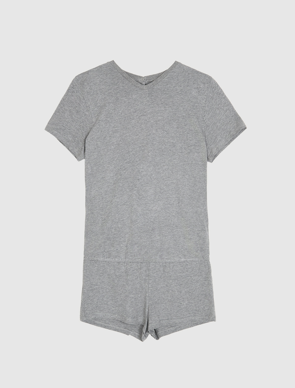 Larry v neck short sleeve playsuit