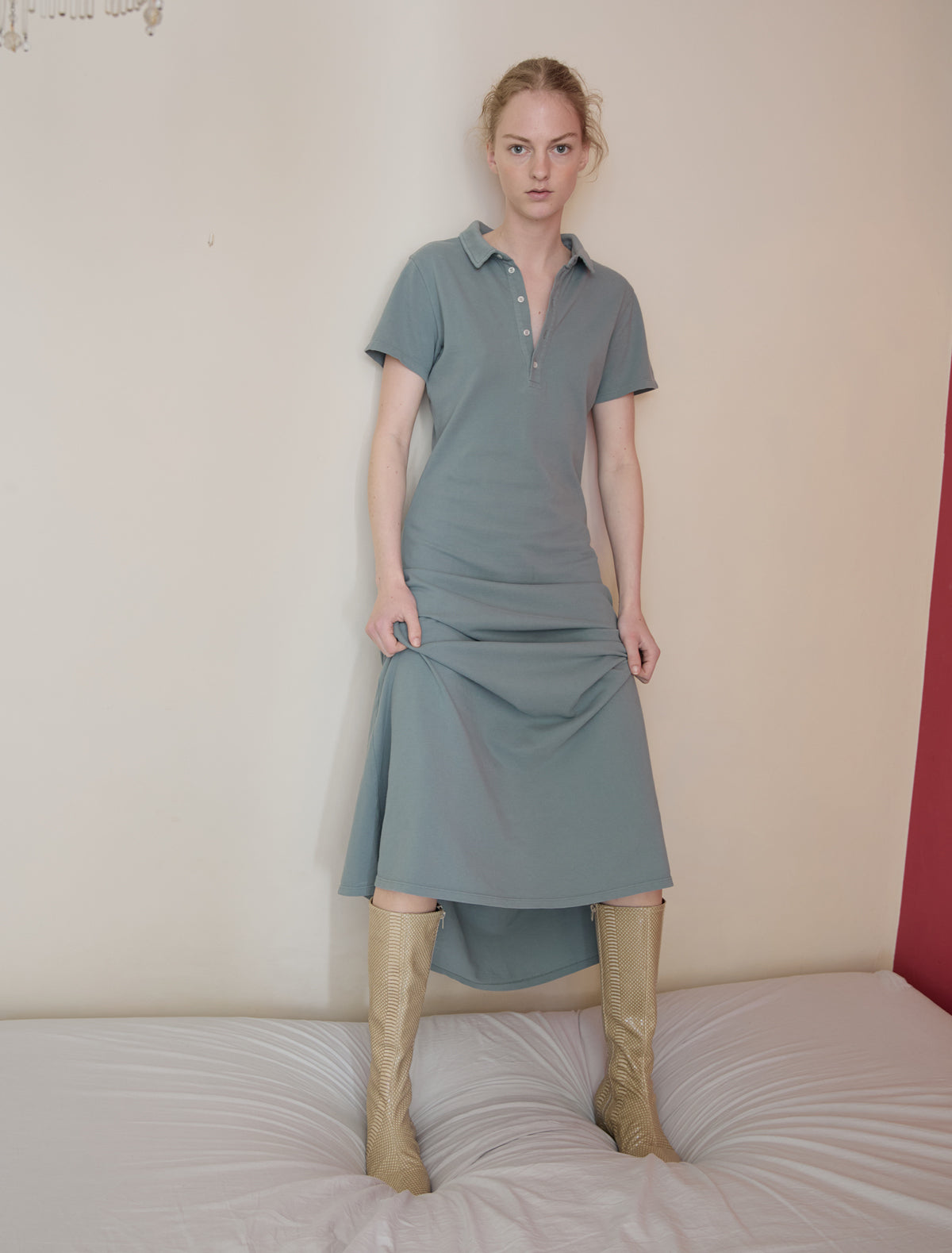 No 2763 / PW Polo Dress - L No 2763 / PW Polo Dress - L
