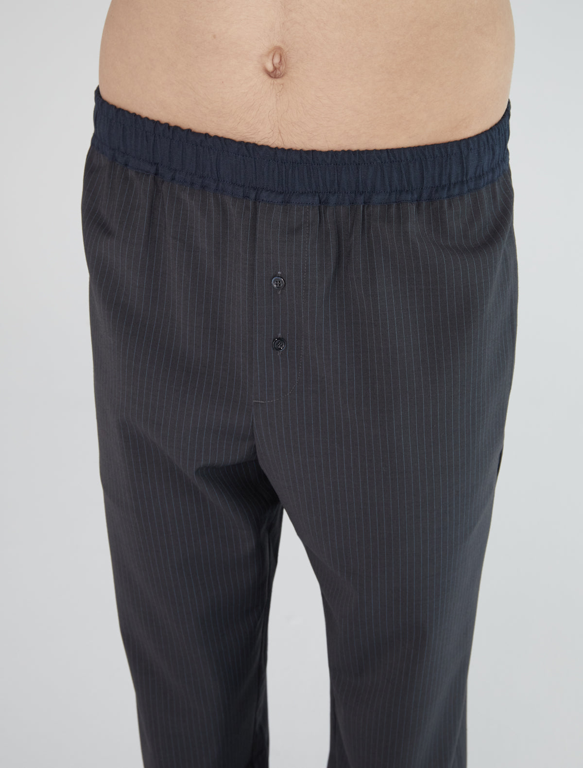Gales suit trousers constrast waistband darkgrey