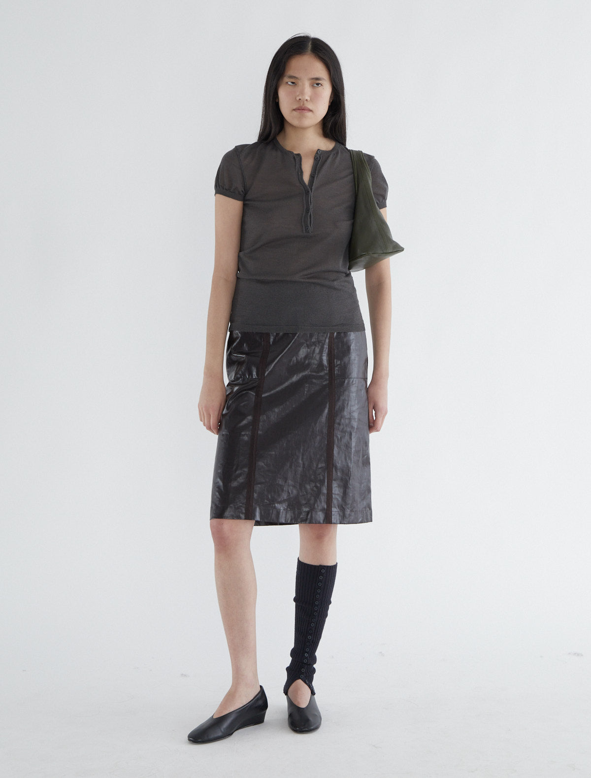 Queridita khaki oscuro