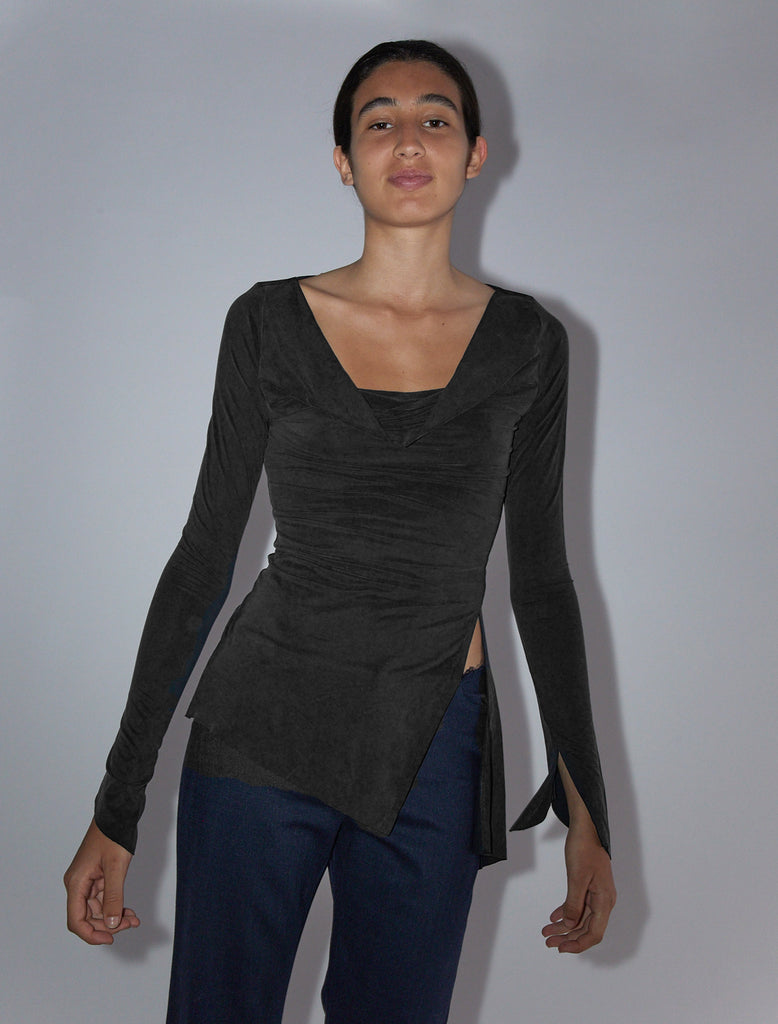 Virtuous Waxed Cupro Top main image 1