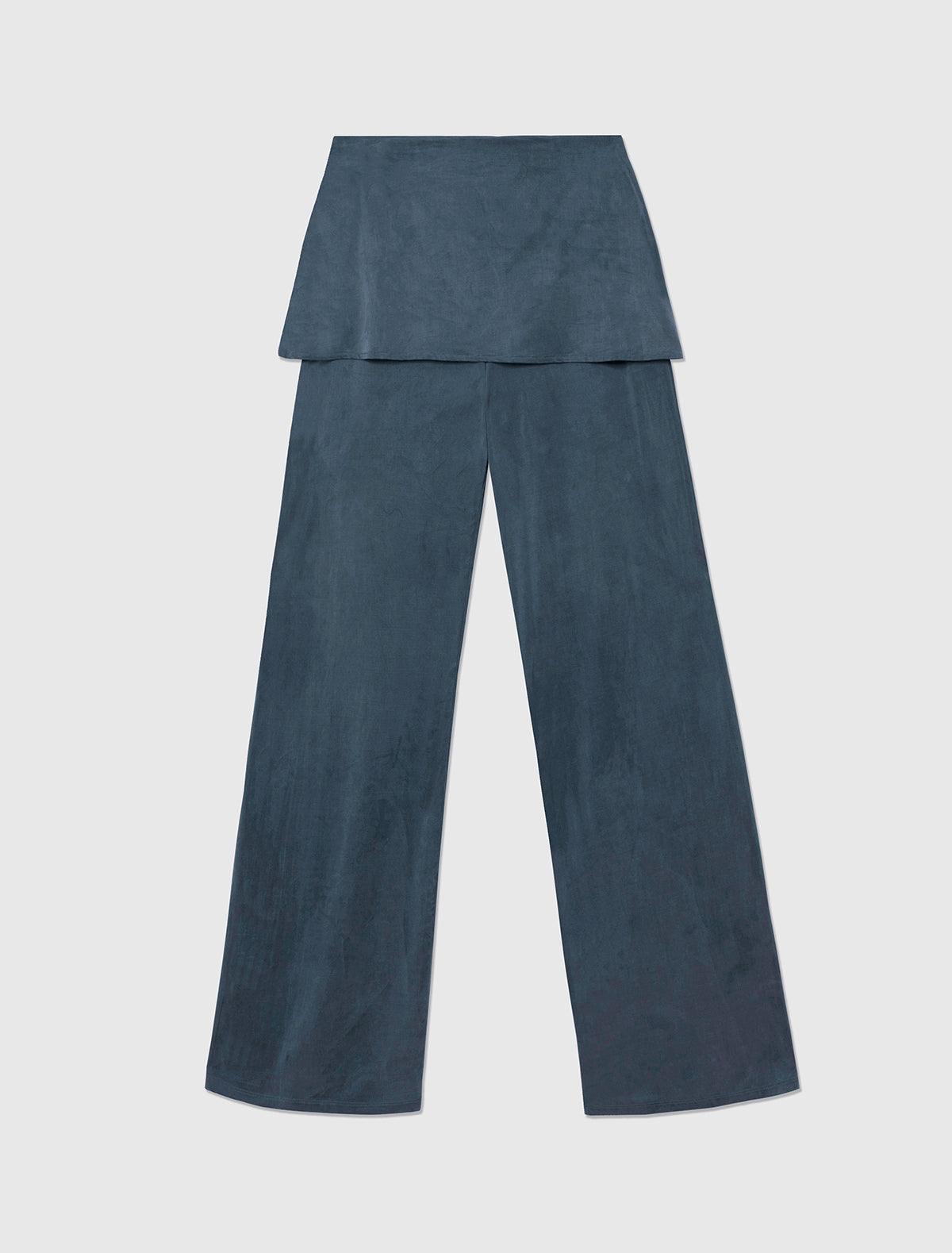 Alexia pants miniskirt cupro pants nileblue