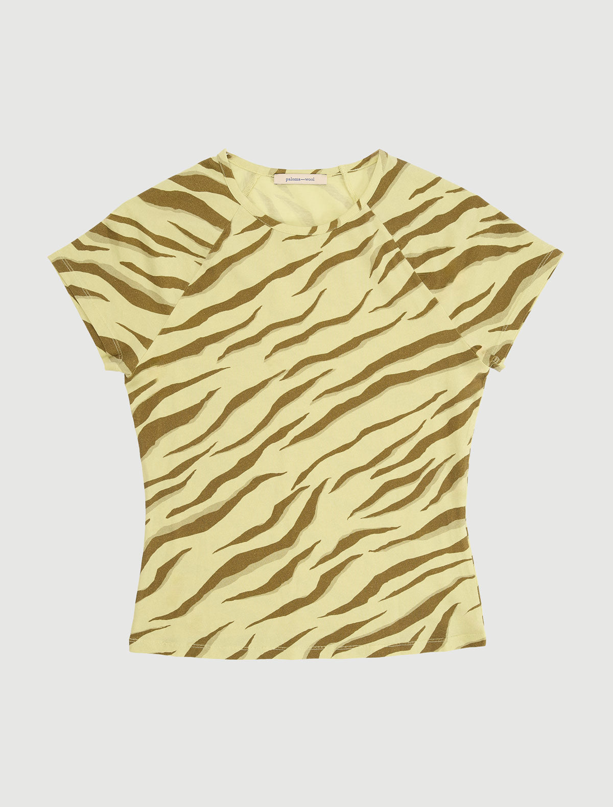 Nova short sleeve raglan t shirt zebra print