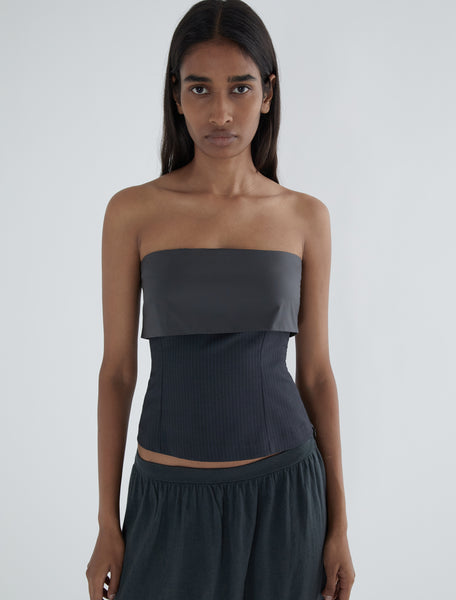 ZITI-Bandeau top with a double nylon layer at the chest – paloma wool