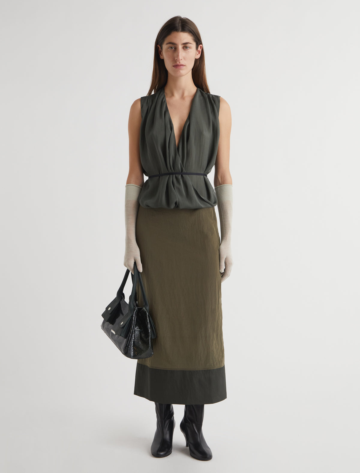 Salver verde khaki claro
