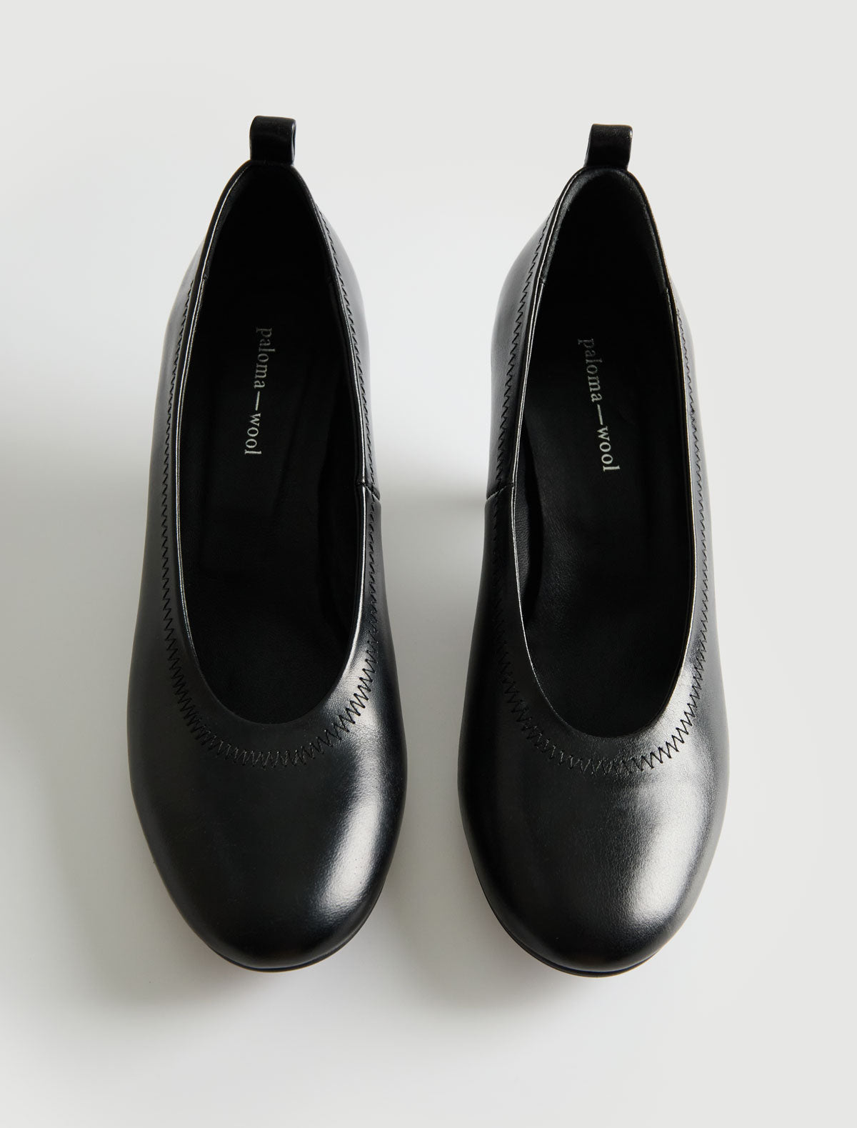 Joelia pump shaped 6 cm heel black