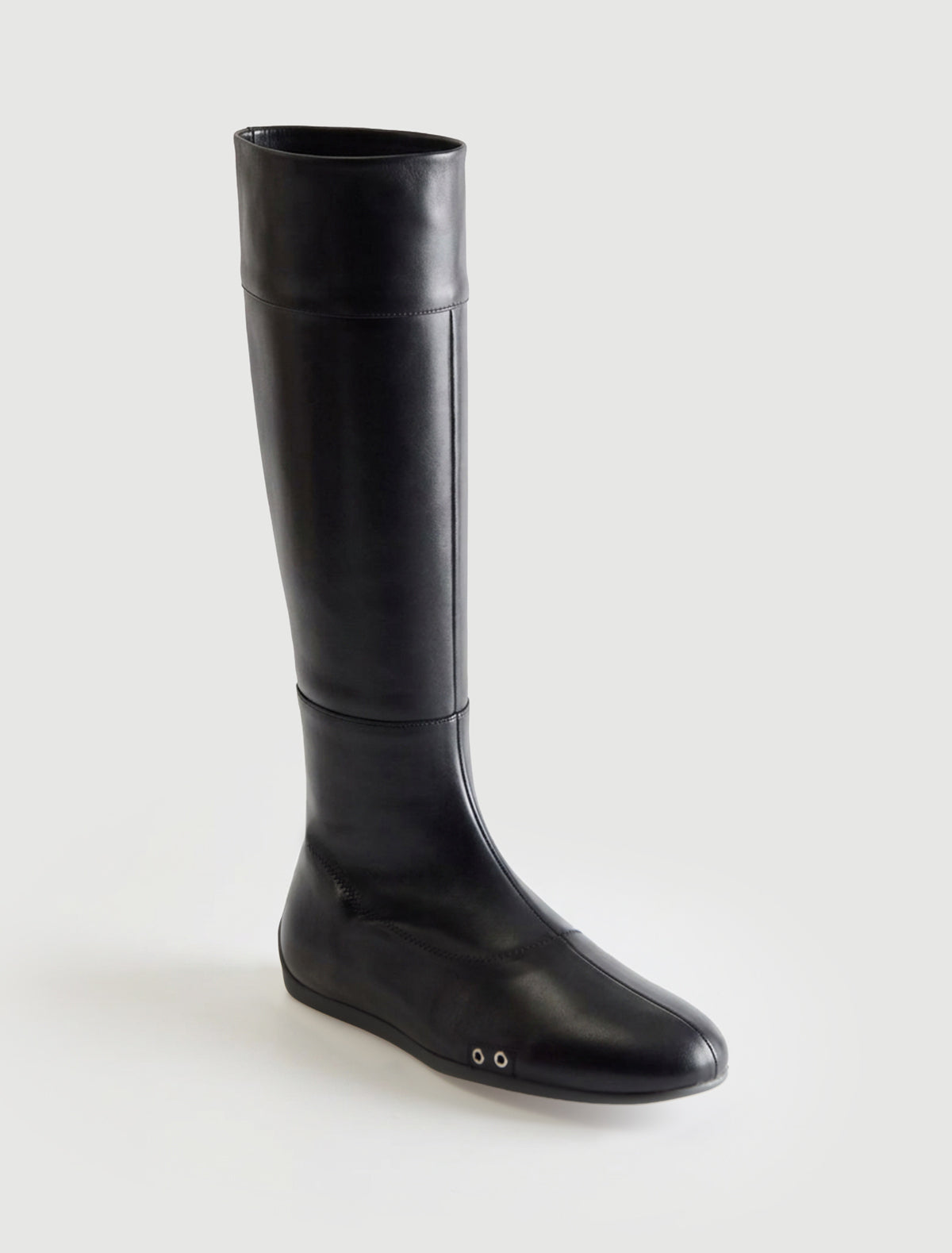 Tall miles water shoe inspired boot miles sneakers ventilation eyelets black