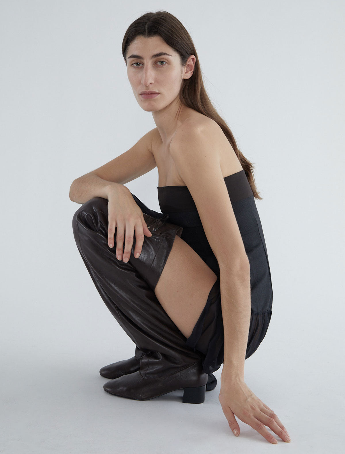 靴 Paloma wool TALL VICTORIA-Marrón – paloma wool