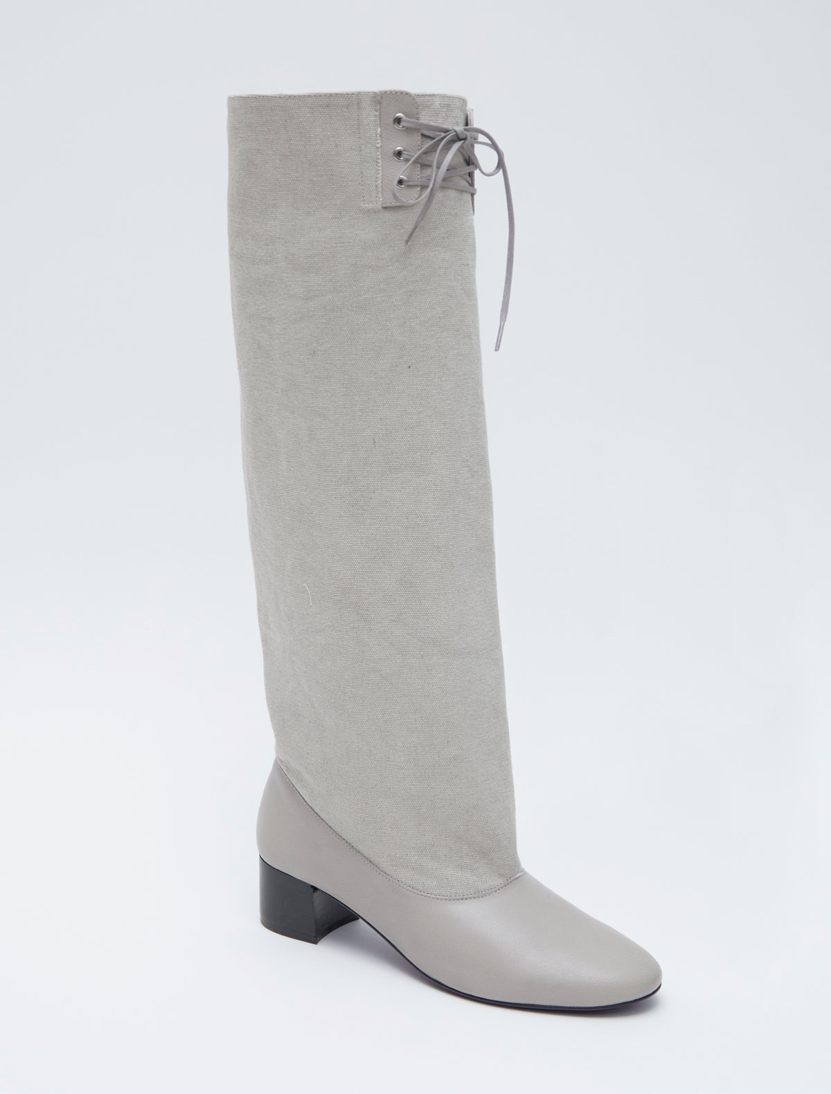 Victoria canvas loose shaft boot sand