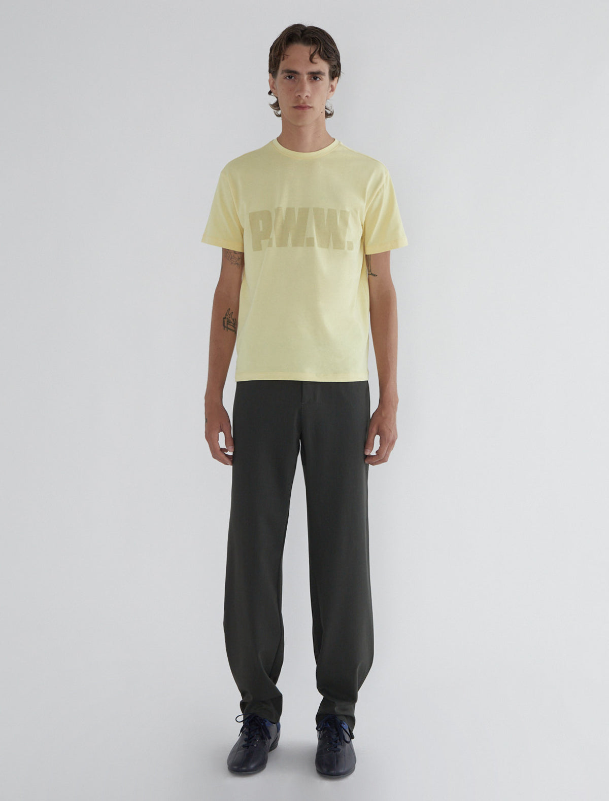 Donde cotton tshirt paloma wool worldwide yellow