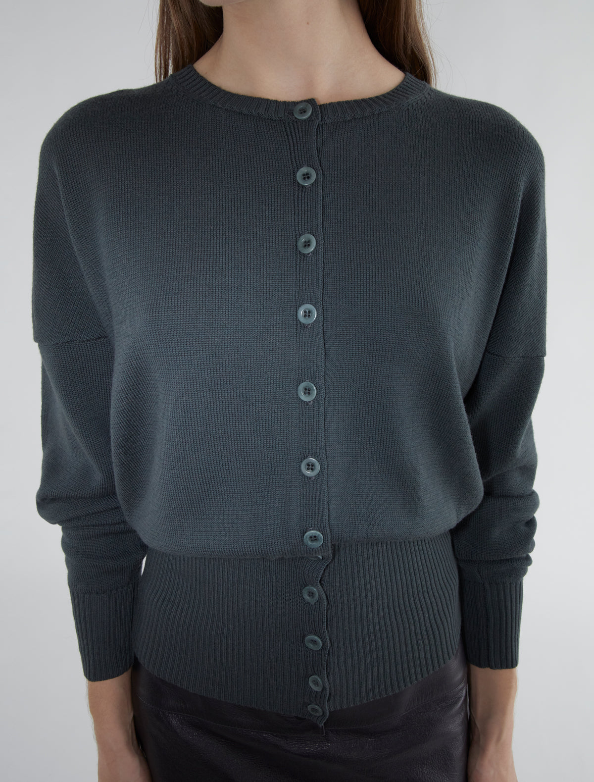 paloma wool ニット カーディガン PALOMA WOOL - NAVY PLAISIR ZIP CARDIGAN – LE LABO STORE