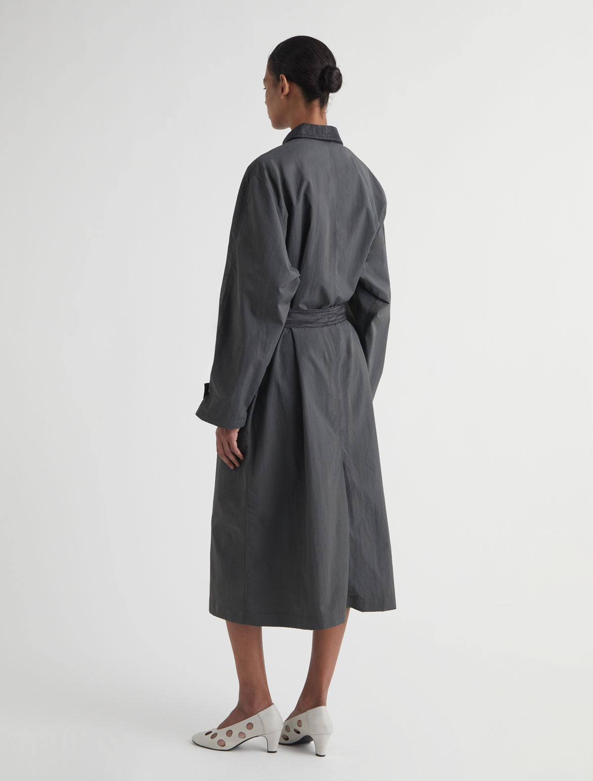 HOLSO-Trench-style nylon jacket with denim detailing – paloma wool