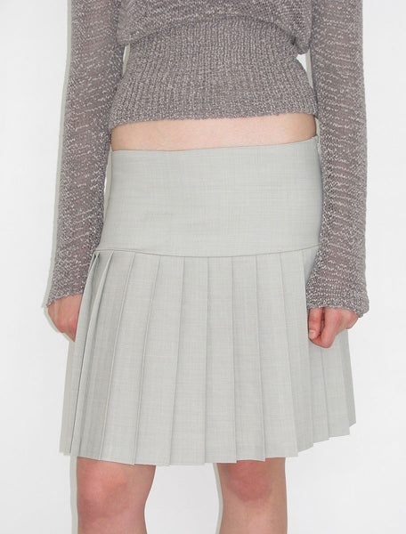 MAGDANELA-Wide waist pleated skirt – paloma wool