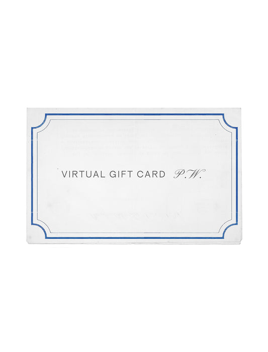 Virtual gift card