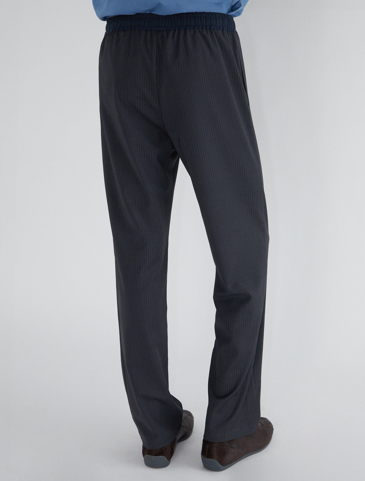 Gales suit trousers constrast waistband darkgrey