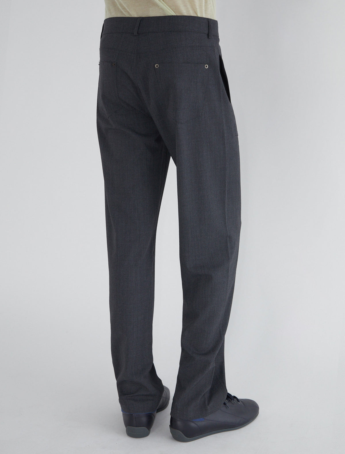 Orlando men trousers fordward seams darkgrey