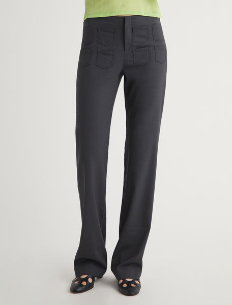 PLOP-Tailored trousers with front multi minipockets – paloma wool