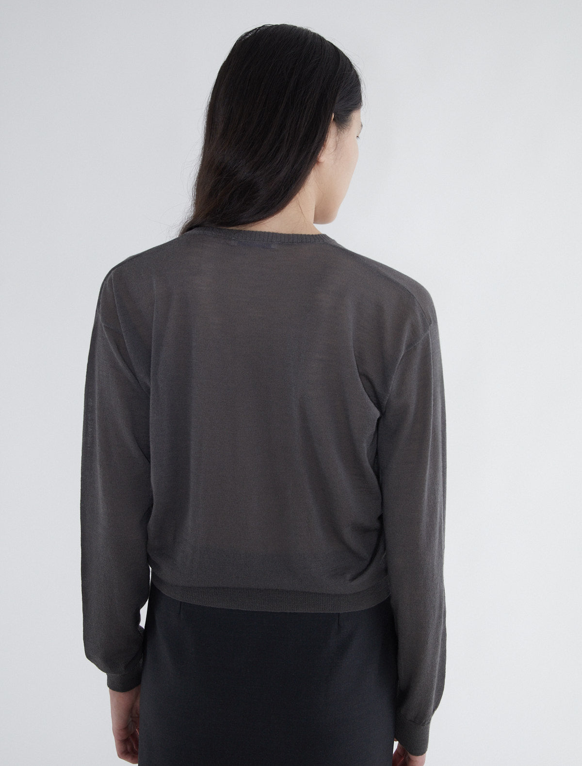 Junio delicate sheer cardigan