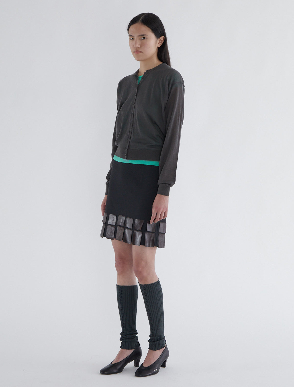 Junio delicate sheer cardigan