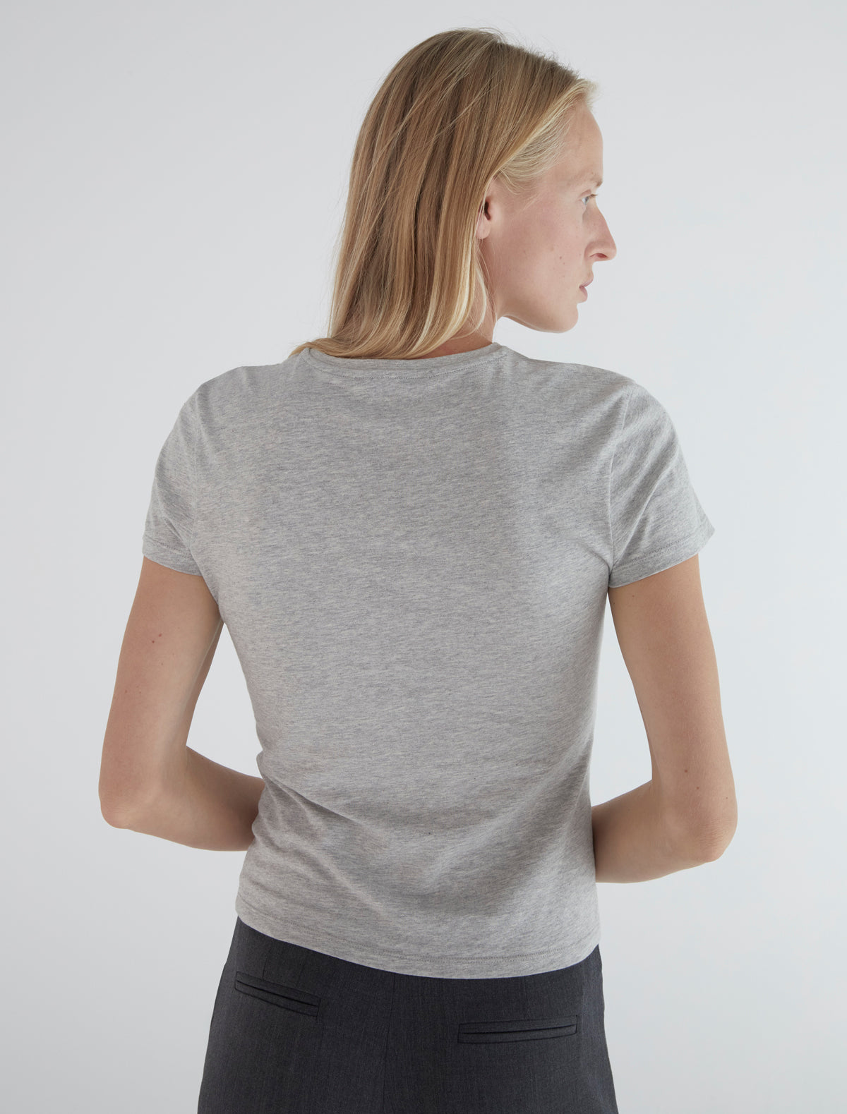 Oclock cotton tshirt velvety print
