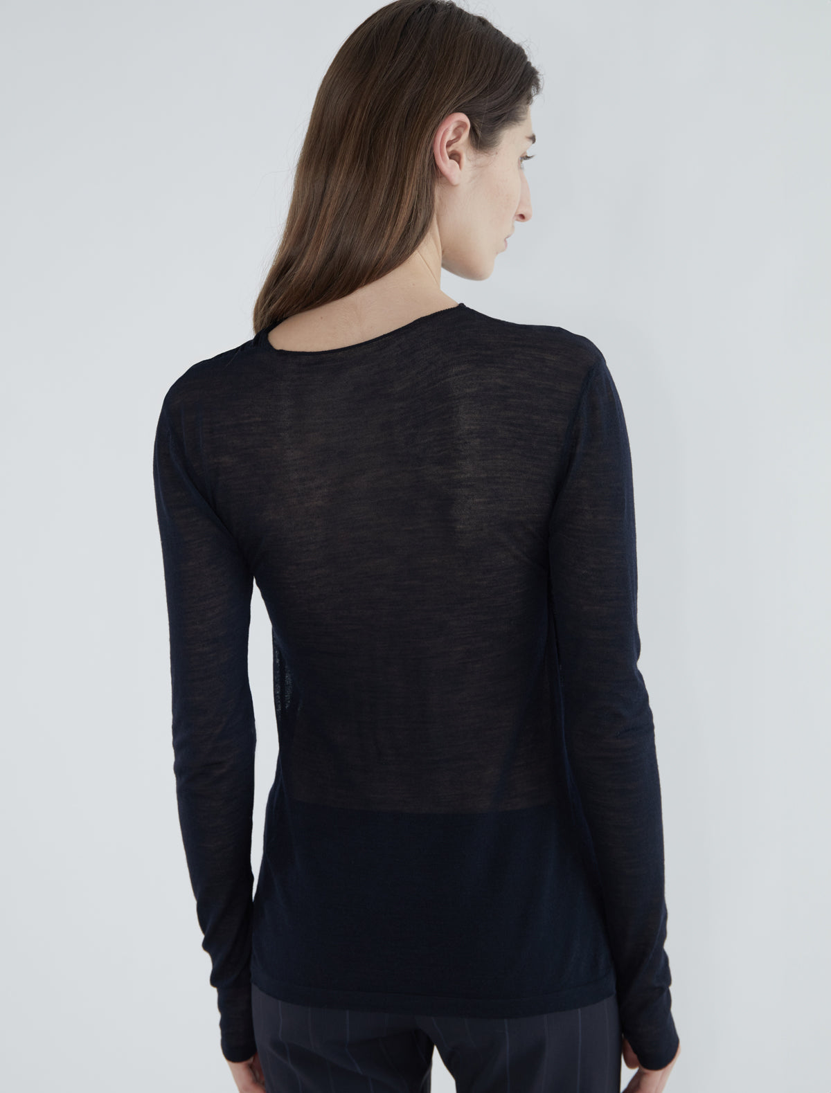 Coeba crossover top gathered shoulders black