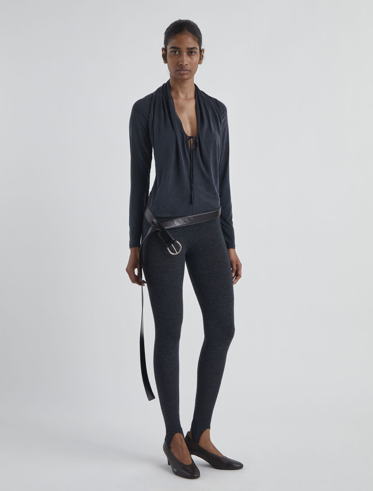 Long sapito long sleeve sapito top cupro