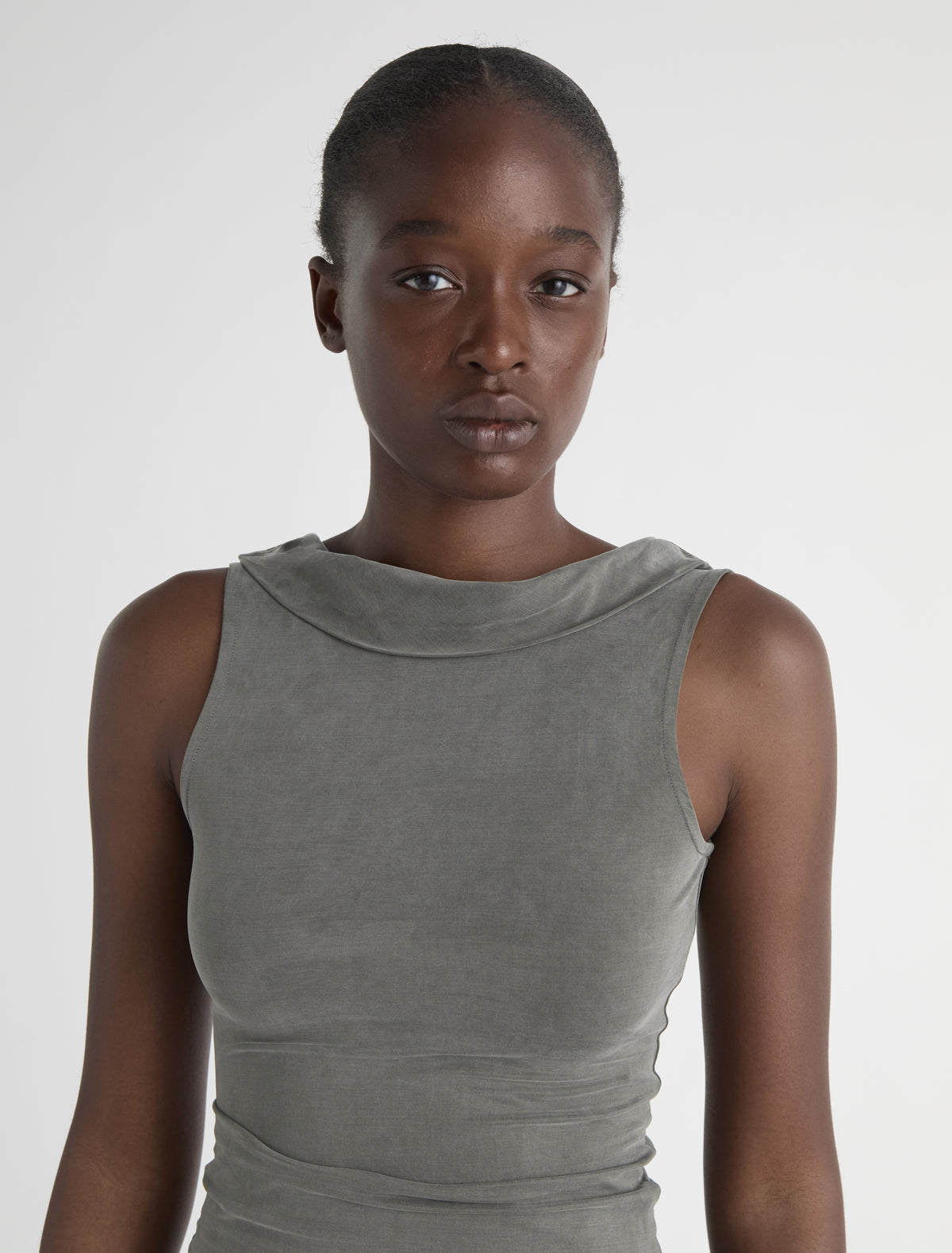 PALOMA WOOL バラ ストレッチ タンクトップ‌ PALOMA WOOL / Domingo -Asymmetric jacquard flower top- – carol