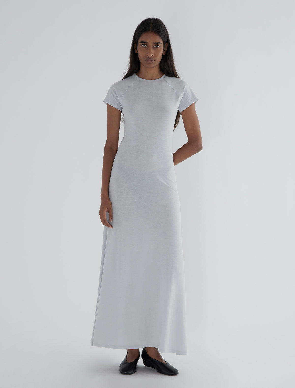 Quino dress short ranglan sleeves lightweight cotton