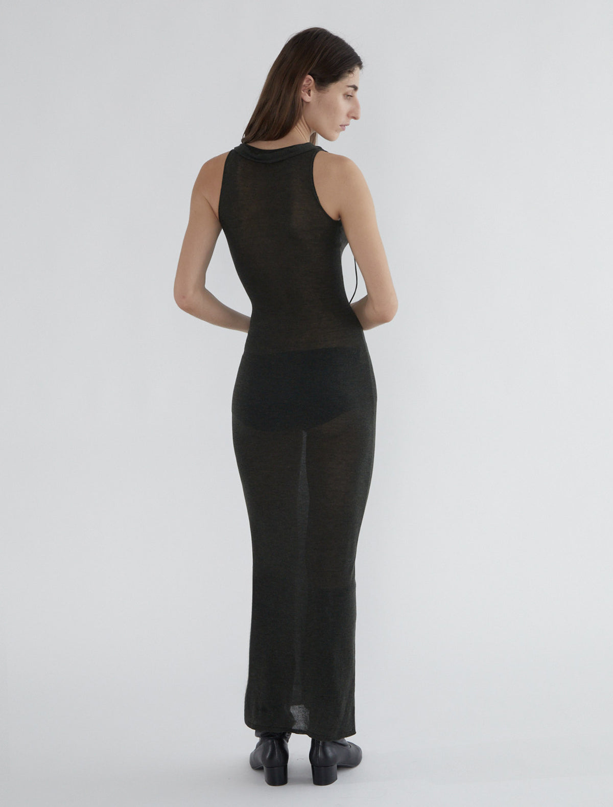 OLIVETI DRESS-Verde Khaki Claro paloma wool OLIVETI DRESS-Verde Khaki Claro paloma wool
